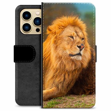 iPhone 13 Pro Max Premium Wallet Case - Lion