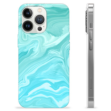 iPhone 13 Pro TPU Case - Blue Marble