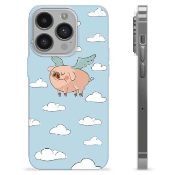 iPhone 14 Pro TPU Case - Flying Pig