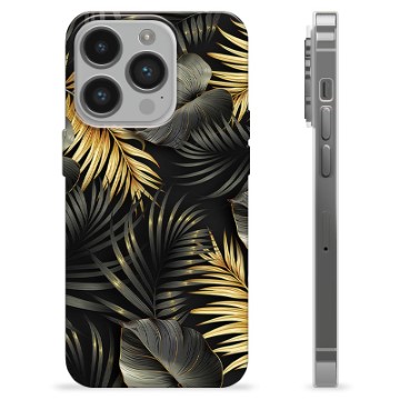 iPhone 14 Pro TPU Case - Golden Leaves