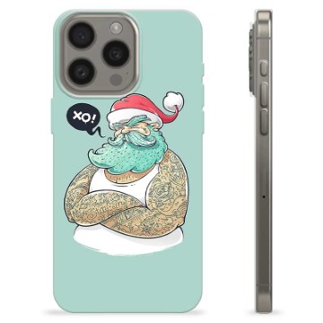 iPhone 15 Pro Max TPU Case - Modern Santa