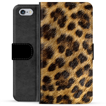 iPhone 6 / 6S Premium Wallet Case - Leopard