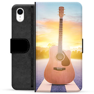 iPhone XR Premium Wallet Case - Guitar
