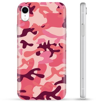 iPhone XR TPU Case - Pink Camouflage