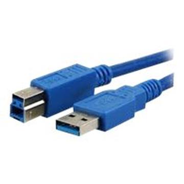 Photos - Cable (video, audio, USB) MediaRange USB 3.0 AM/BM Connection Cable - 1.8m - Blue 