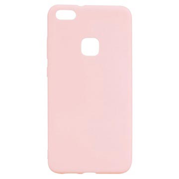Huawei P10 Lite Anti-Fingerprint Matte TPU Case - Pink