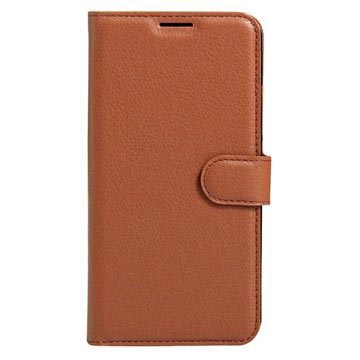 Sony Xperia XZs Textured Wallet Case - Brown