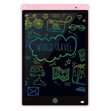 12" LCD Drawing Tablet for Kids - Pink