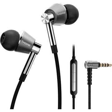 1MORE E1001 Triple Driver Wired In-Ear Headphones - 3.5mm - Silver