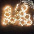 200-LED Fairy String Lights - 3m x 2m - Warm White