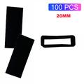 20mm Silicone Strap / Holder for Watch Strap - Black