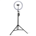 4smarts LoomiPod XL & Mini Selfie Tripod w/ LED Ring Light - 2800-7200 K