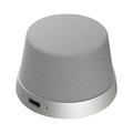 4smarts SoundForce Waterproof Bluetooth Speaker - MagSafe Compatible - Silver / Grey