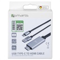 4smarts USB-C / HDMI 4K UHD Cable Adapter - 1.8m - Black