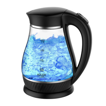 Adler AD 1274 black Kettle glass electric 1.7L