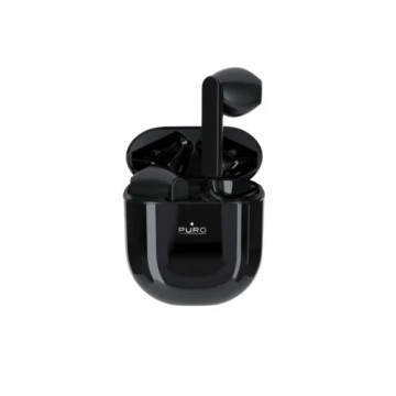 Puro Icon Pod 2 TWS Earphones with Charging Case - Black