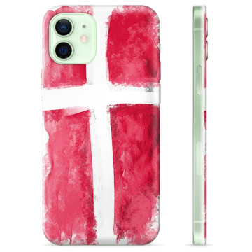 iPhone 12 TPU Case - Danish Flag