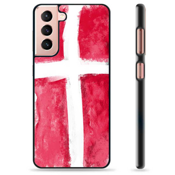 Samsung Galaxy S21 5G Protective Cover - Danish Flag