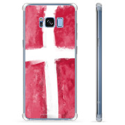 Samsung Galaxy S8 Hybrid Case - Danish Flag