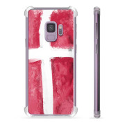 Samsung Galaxy S9 Hybrid Case - Danish Flag