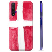 Huawei Nova 5T TPU Case - Danish Flag