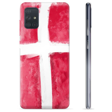 Samsung Galaxy A71 TPU Case - Danish Flag