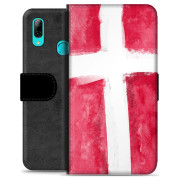 Huawei P Smart (2019) Premium Flip Case - Danish Flag