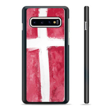 Samsung Galaxy S10+ Protective Cover - Danish Flag