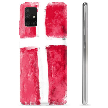 Samsung Galaxy A51 TPU Case - Danish Flag