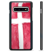Samsung Galaxy S10 Protective Cover - Danish Flag