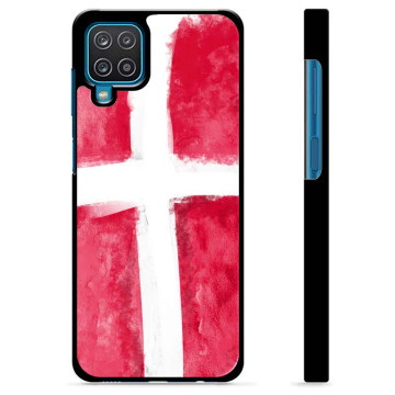 Samsung Galaxy A12 Protective Cover - Danish Flag