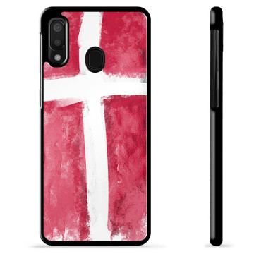 Samsung Galaxy A20e Protective Cover - Danish Flag