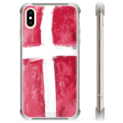 iPhone X / iPhone XS Hybrid Case - Danish Flag