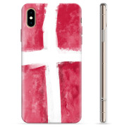 iPhone XS Max TPU Case - Danish Flag