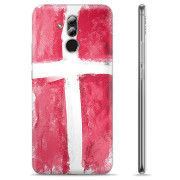 Huawei Mate 20 Lite Protective Cover - Danish Flag