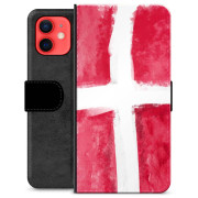 iPhone 12 mini Premium Flip Case - Danish Flag