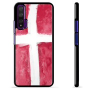 Huawei Nova 5T Protective Cover - Danish Flag