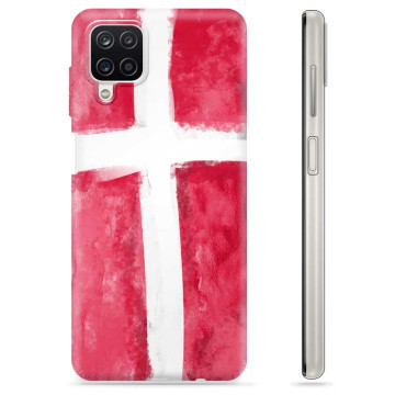 Samsung Galaxy A12 TPU Case - Danish Flag