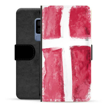 Samsung Galaxy S9 Premium Flip Case - Danish Flag