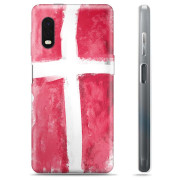 Samsung Galaxy Xcover Pro TPU Case - Danish Flag