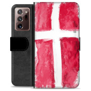 Samsung Galaxy Note20 Ultra Premium Flip Case - Danish Flag