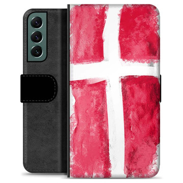Samsung Galaxy S22+ 5G Premium Flip Case - Danish Flag