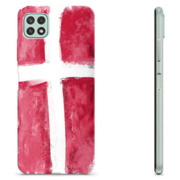 Samsung Galaxy A22 5G TPU Case - Danish Flag