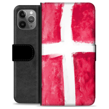 iPhone 11 Pro Max Premium Flip Case - Danish Flag