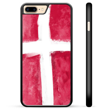 iPhone 7 Plus / iPhone 8 Plus Protective Cover - Danish Flag