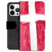 iPhone 13 Pro Premium Flip Case - Danish Flag