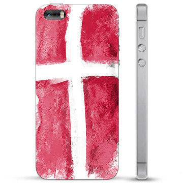 iPhone 5/5S/SE Hybrid Case - Danish Flag