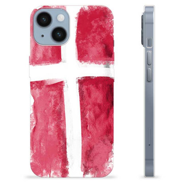 iPhone 14 TPU Case - Danish Flag