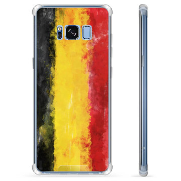 Samsung Galaxy S8+ Hybrid Case - German Flag
