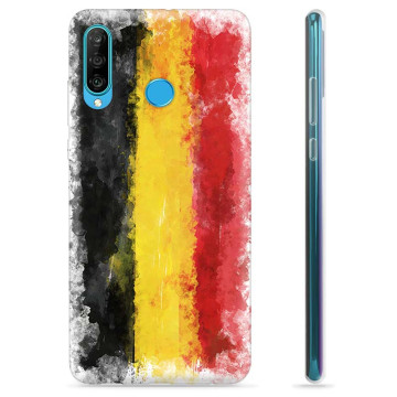 Huawei P30 Lite TPU Case - German Flag